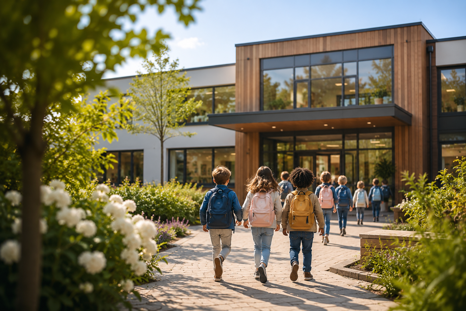 Kinderen die samen leren in de klas